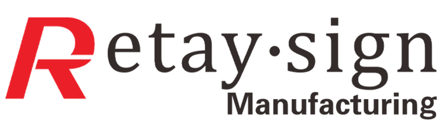 Retay·sign Manufacturing official logo - Specialist in OEM signage and LED letters.