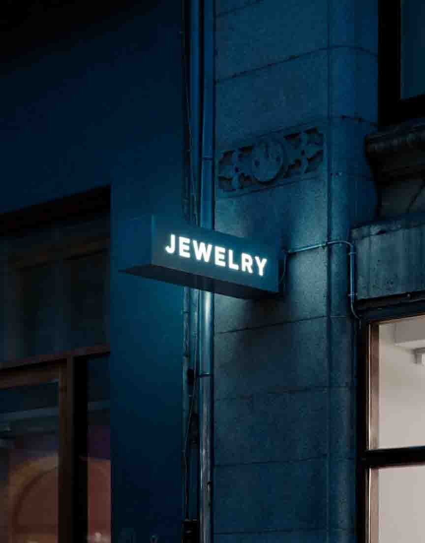 Double-Sided Hanging Light Box Signs for Restaurants and Retail