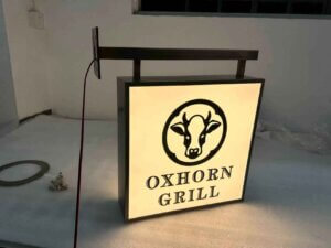 Premium Wall Mounted Light Box Signs for Business Branding