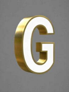 Pantone color guide for custom channel letters and painted sign finishes